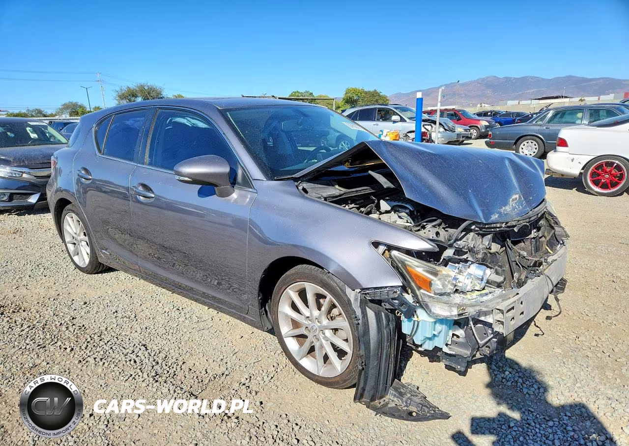 2013 Lexus Ct 200 VIN:JTHKD5BH1D2129564 - 4