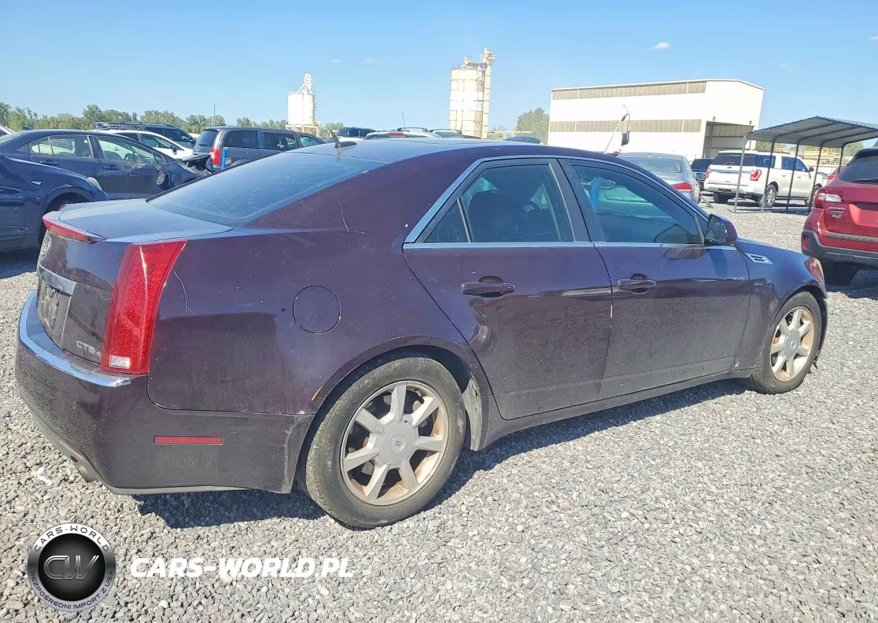 2008 Cadillac Cts Hi Feature V6 VIN:1G6DP57V480114187 - 3