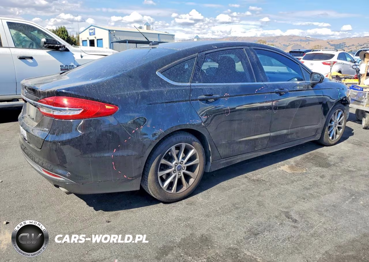 2017 Ford Fusion Se VIN:3FA6P0H74HR181094 - 3