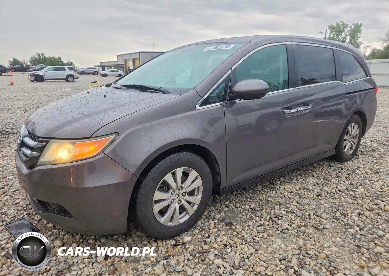 2014 Honda Odyssey Exl VIN:5FNRL5H60EB112455 - 1