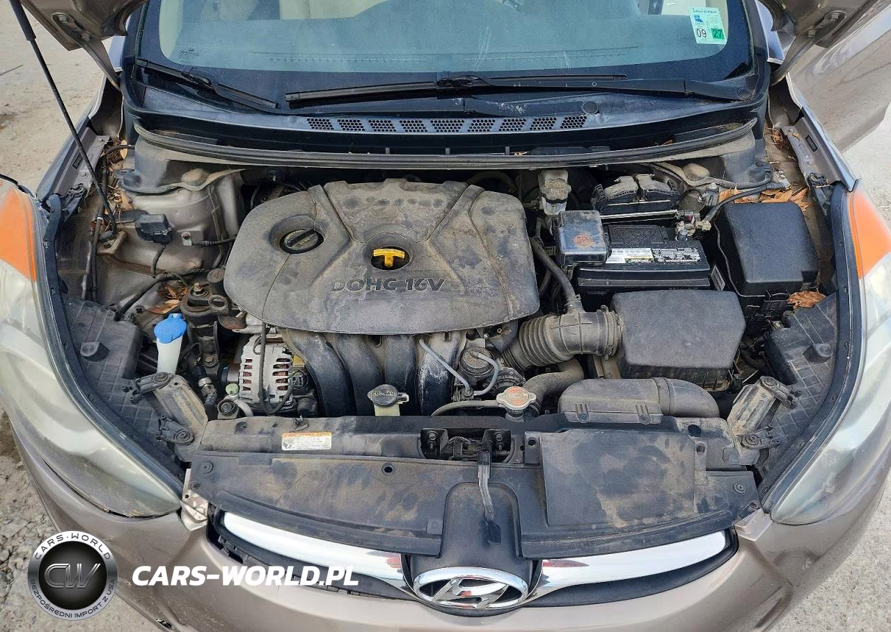 2012 Hyundai Elantra Gls VIN:5NPDH4AEXCH120097 - 11