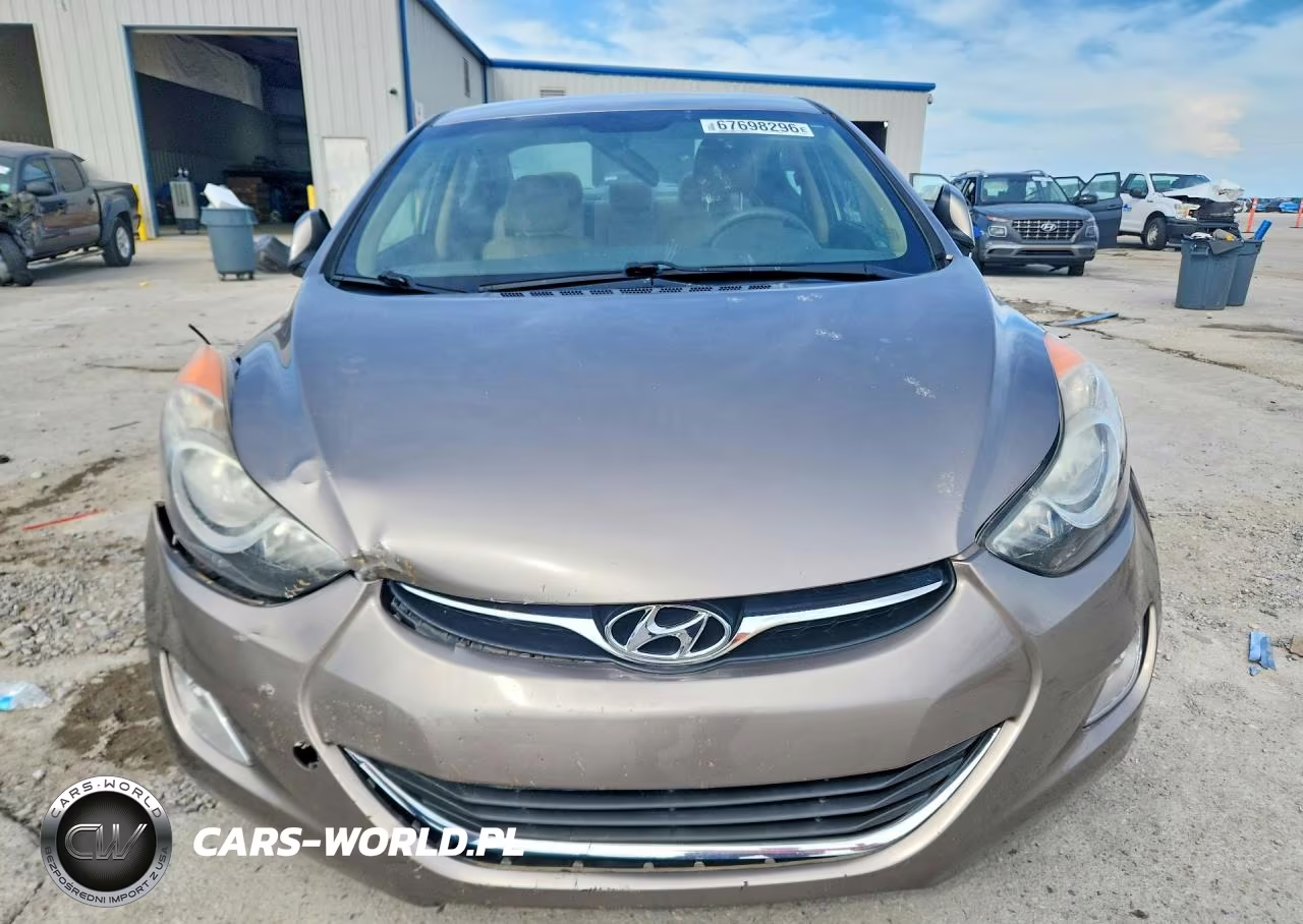 2012 Hyundai Elantra Gls VIN:5NPDH4AEXCH120097 - 5