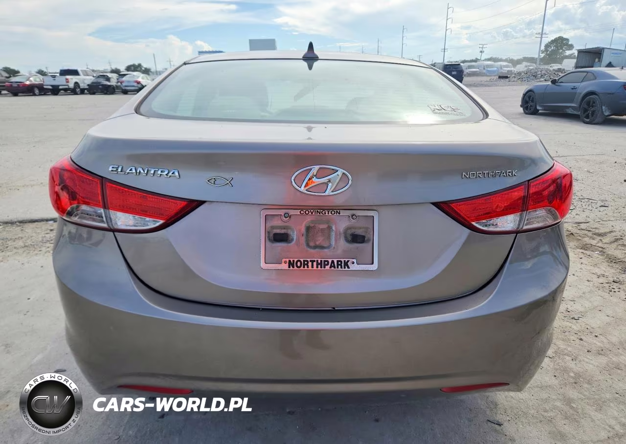 2012 Hyundai Elantra Gls VIN:5NPDH4AEXCH120097 - 6