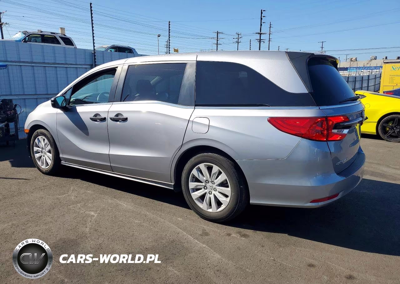 2022 Honda Odyssey Lx VIN:5FNRL6H2XNB020773 - 2