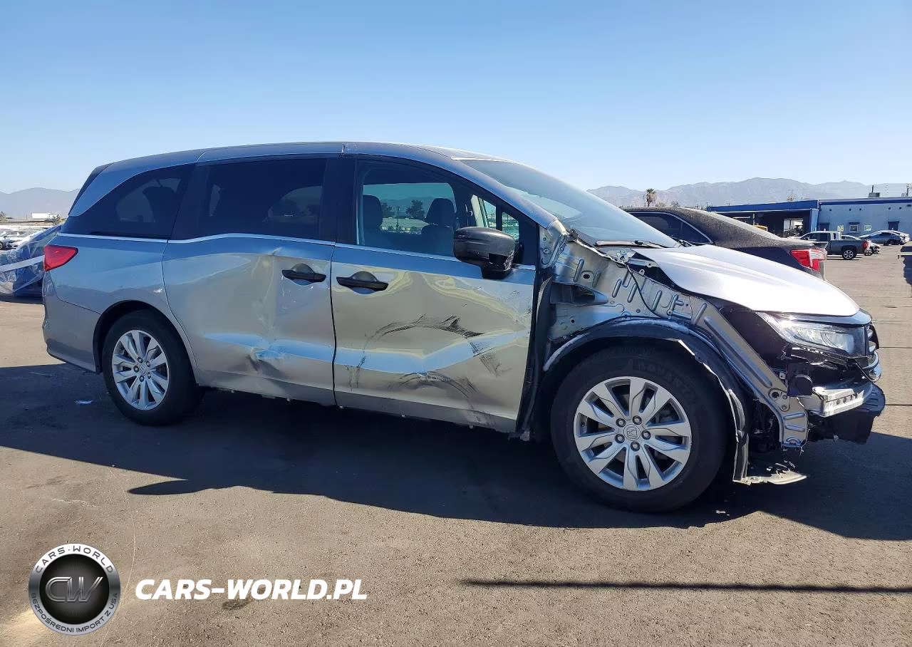 2022 Honda Odyssey Lx VIN:5FNRL6H2XNB020773 - 4