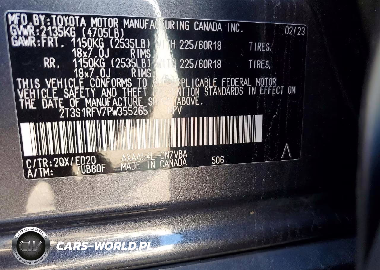 2023 Toyota Rav4 Trd Off Road VIN:2T3S1RFV7PW355265 - 12