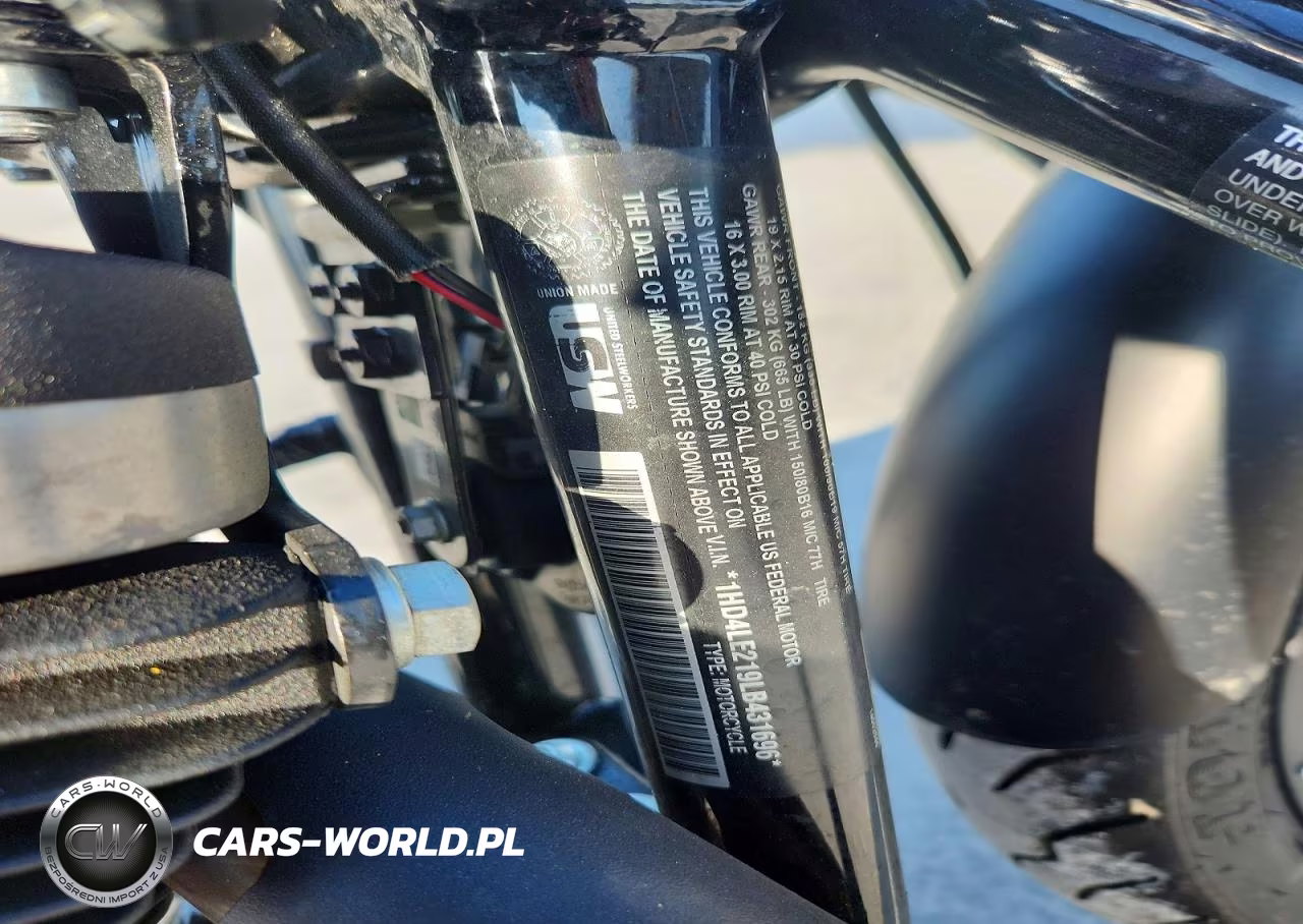 2020 Harley-Davidson Xl883 N VIN:1HD4LE219LB431696 - 9