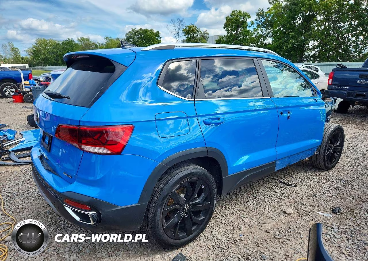 2022 Volkswagen Taos Se Iq Drive VIN:3VVLX7B28NM080413 - 3