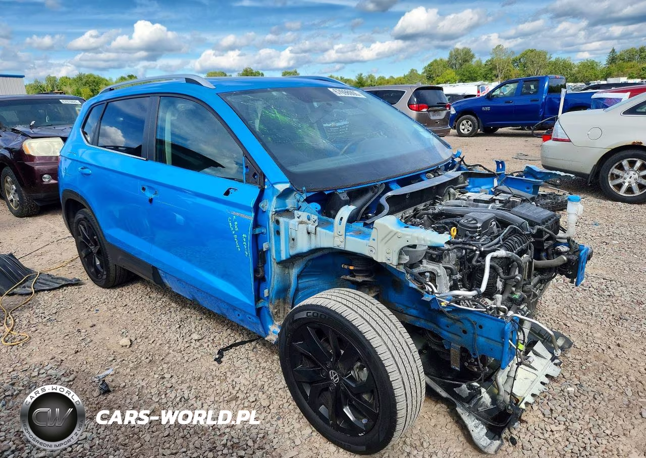 2022 Volkswagen Taos Se Iq Drive VIN:3VVLX7B28NM080413 - 4