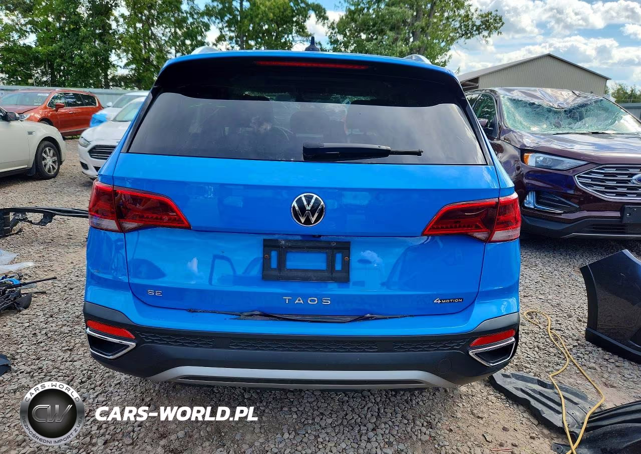 2022 Volkswagen Taos Se Iq Drive VIN:3VVLX7B28NM080413 - 6