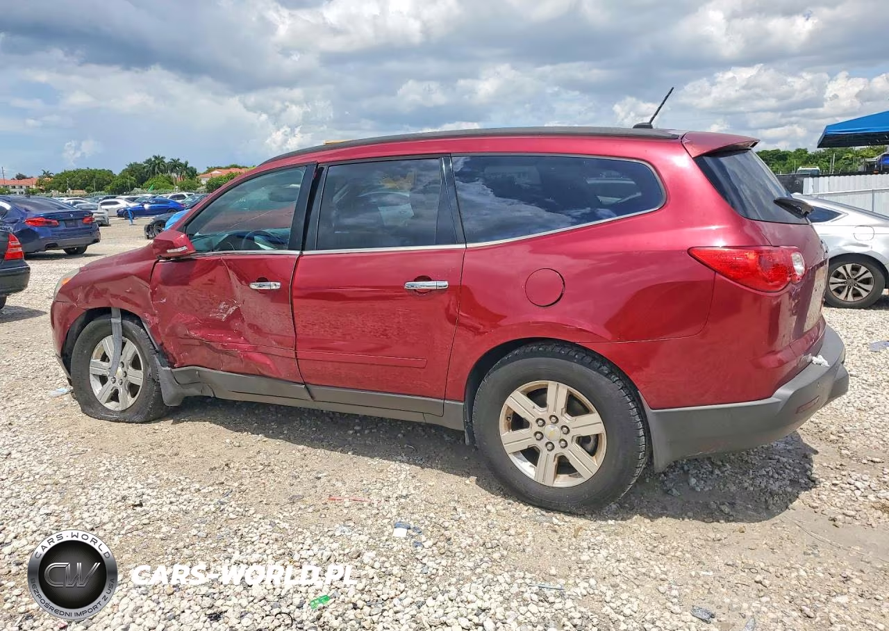 2011 Chevrolet Traverse Lt VIN:1GNKRJED9BJ351509 - 2