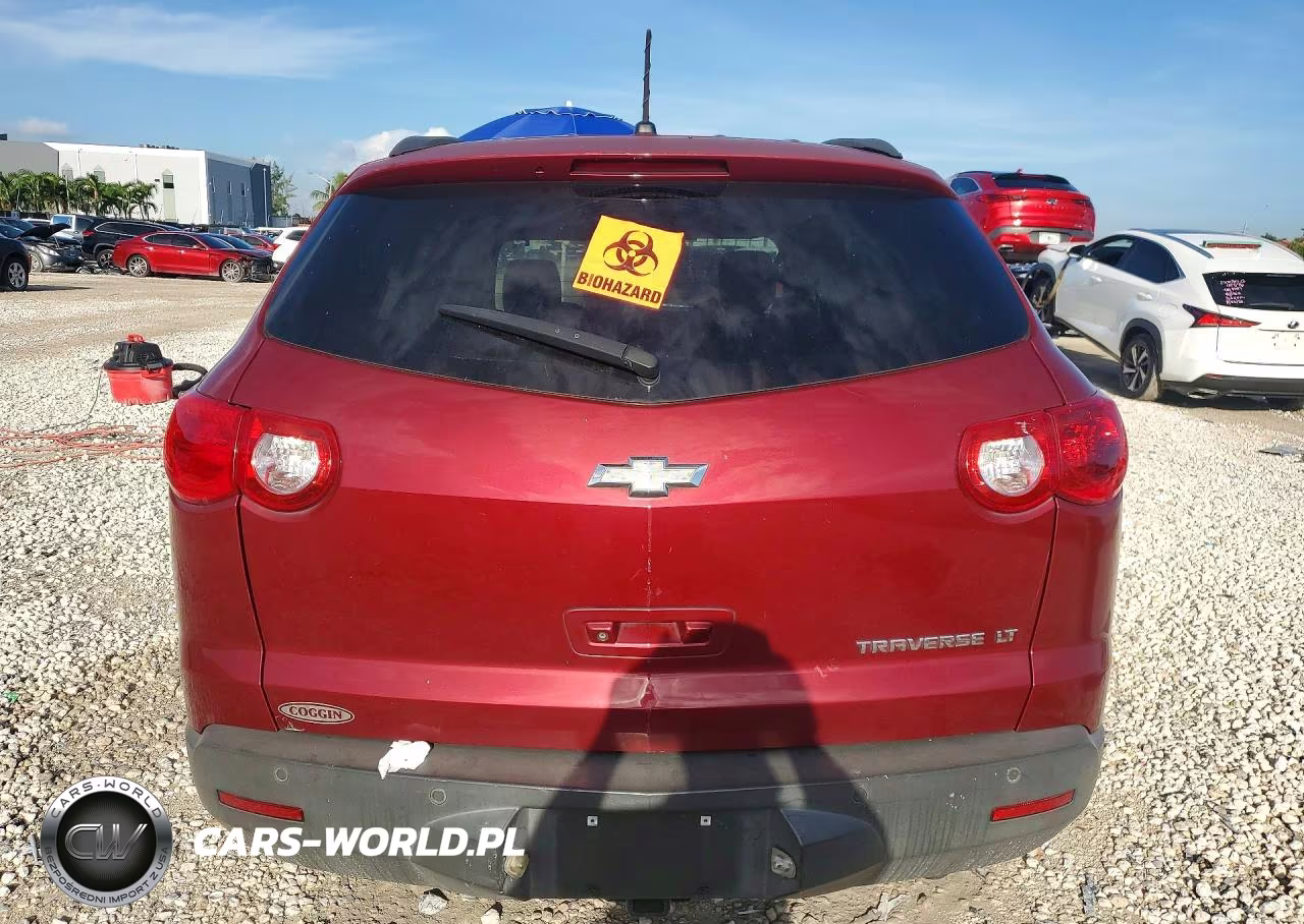 2011 Chevrolet Traverse Lt VIN:1GNKRJED9BJ351509 - 6