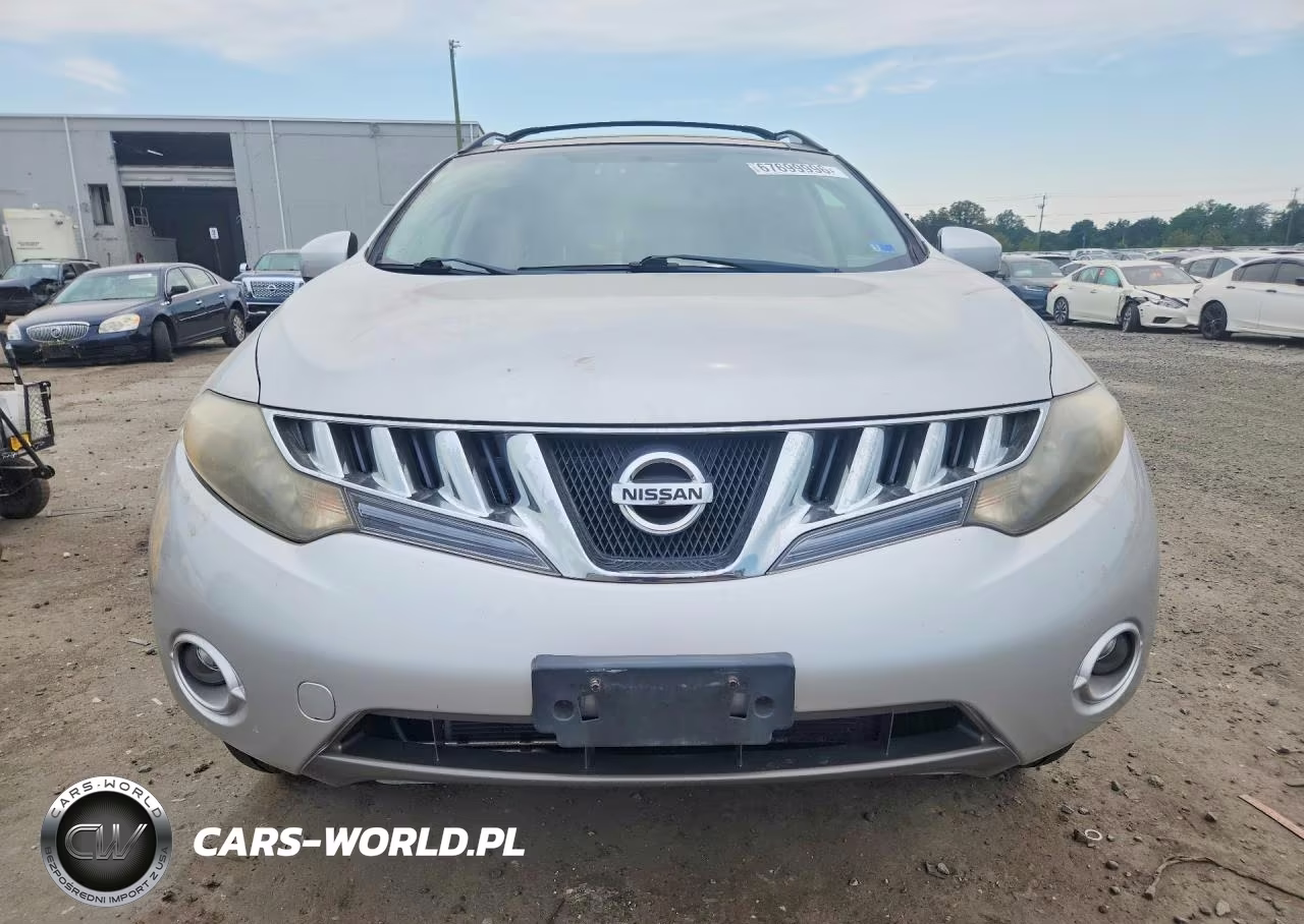 2009 Nissan Murano S VIN:JN8AZ18W19W208167 - 5