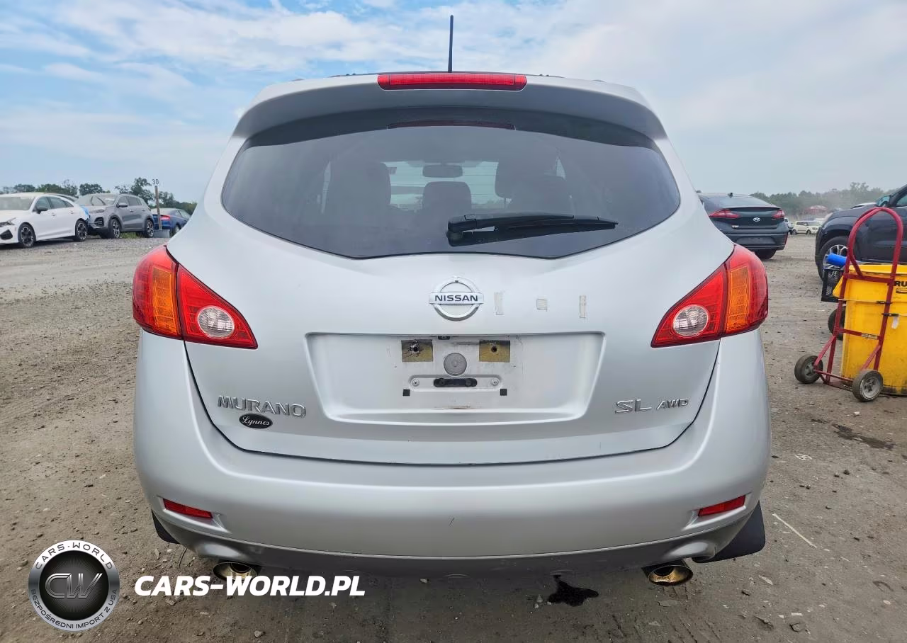 2009 Nissan Murano S VIN:JN8AZ18W19W208167 - 6