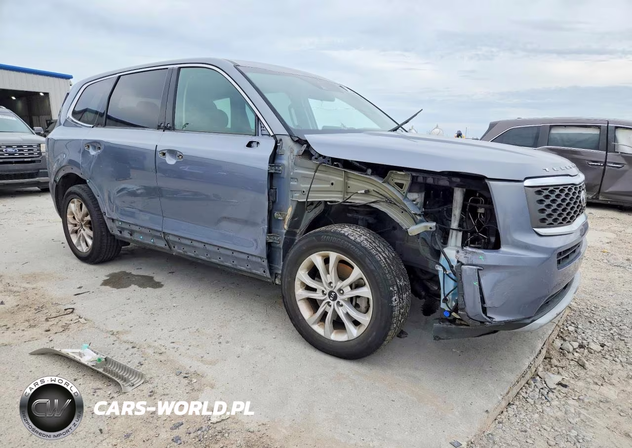 2020 Kia Telluride Lx VIN:5XYP24HC7LG018427 - 4