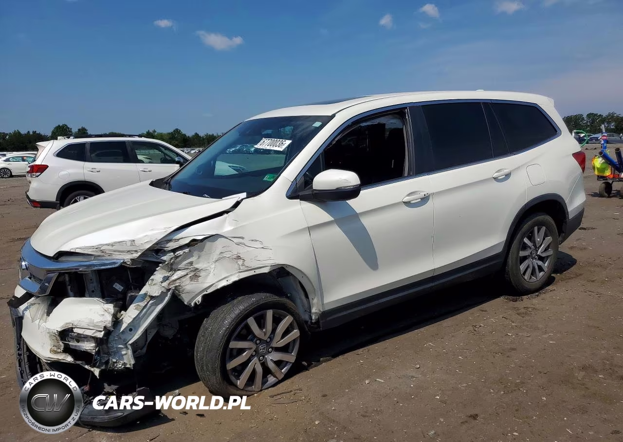 2019 Honda Pilot Exl VIN:5FNYF5H51KB035360 - 1