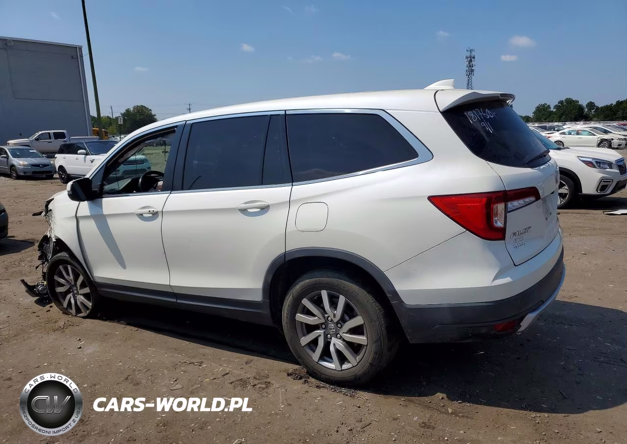 2019 Honda Pilot Exl VIN:5FNYF5H51KB035360 - 2