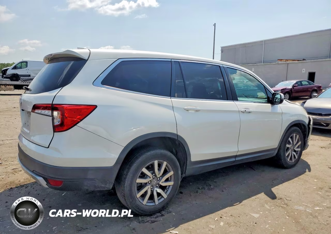 2019 Honda Pilot Exl VIN:5FNYF5H51KB035360 - 3
