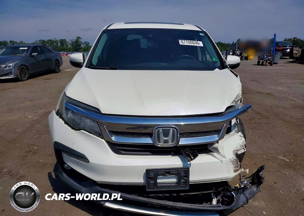 2019 Honda Pilot Exl VIN:5FNYF5H51KB035360 - 5