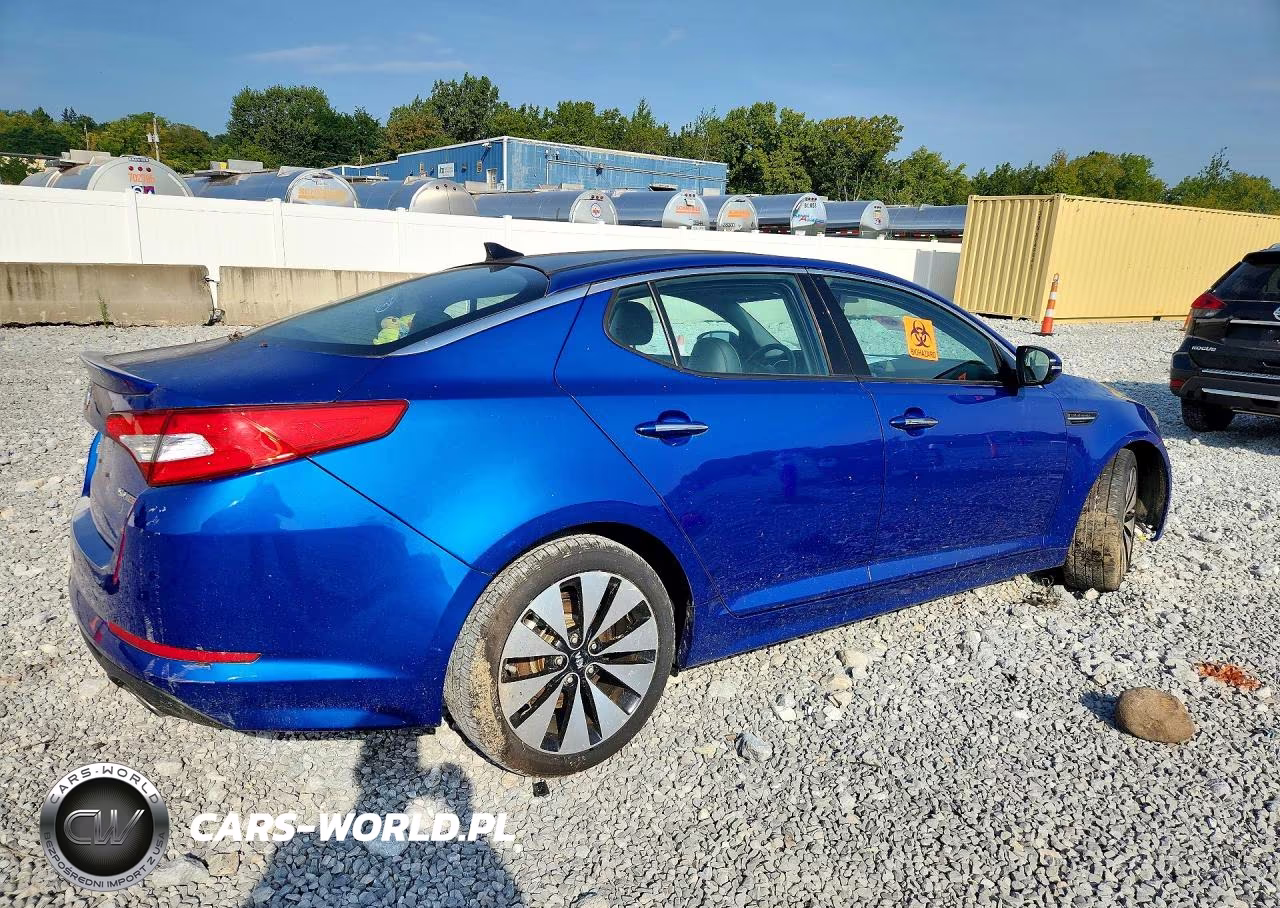 2011 Kia Optima Sx VIN:KNAGR4A67B5185083 - 3