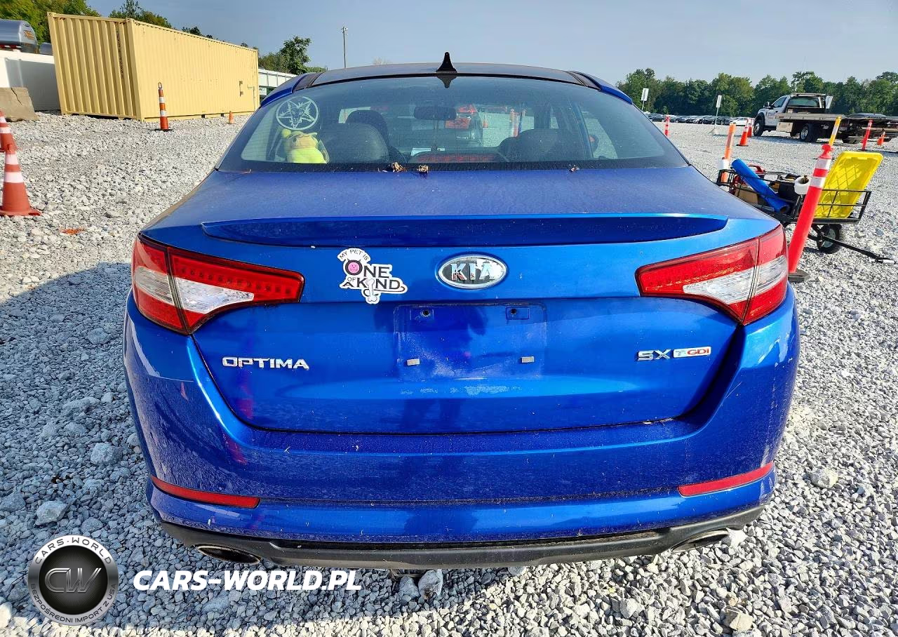 2011 Kia Optima Sx VIN:KNAGR4A67B5185083 - 6