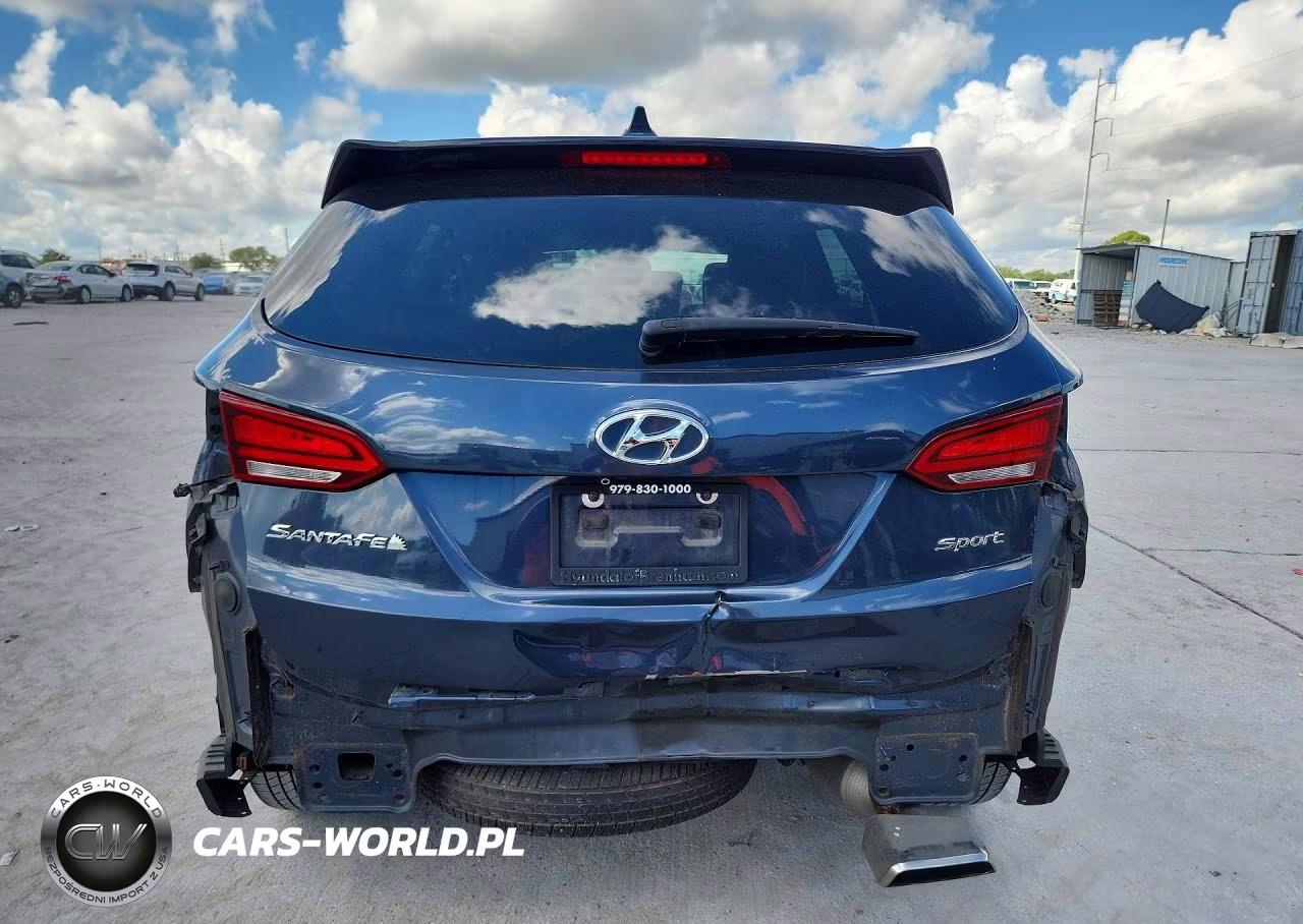 2017 Hyundai Santa Fe Sport 2.4L VIN:5NMZU3LB0HH049320 - 6