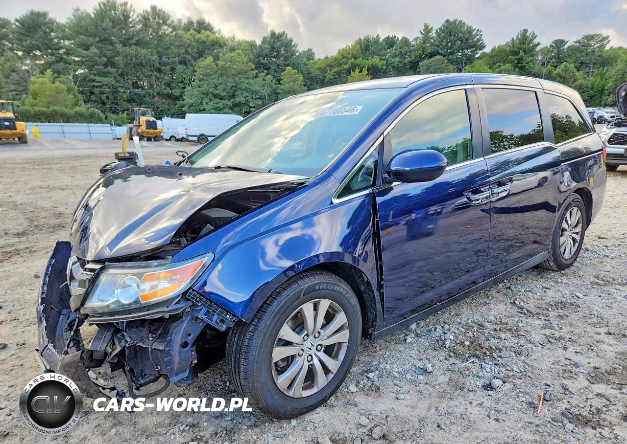 2014 Honda Odyssey Ex VIN:5FNRL5H48EB101573 - 1