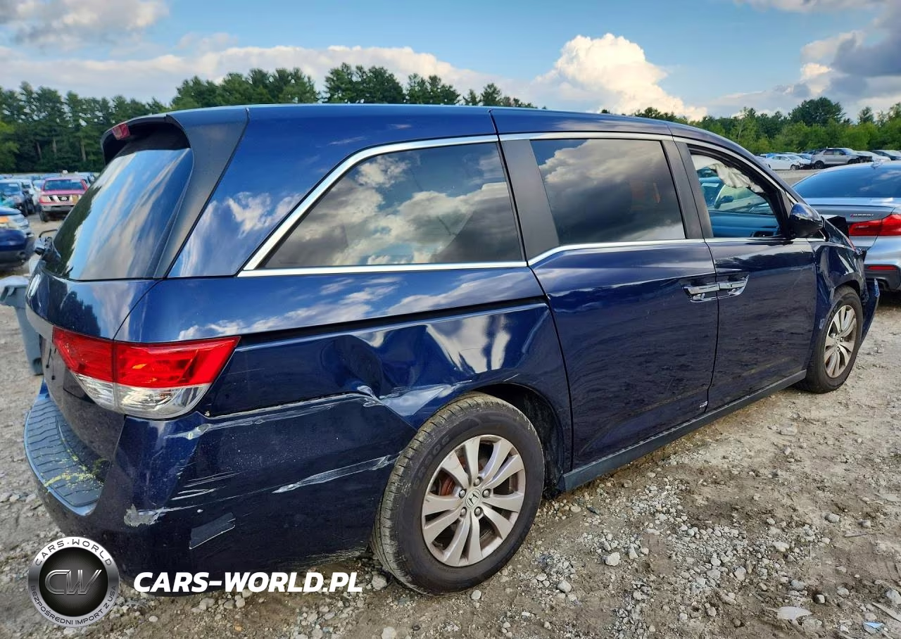 2014 Honda Odyssey Ex VIN:5FNRL5H48EB101573 - 3