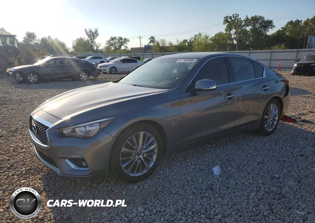 2019 Infiniti Q50 3.0T Luxe VIN:JN1EV7AP5KM515554 - 1