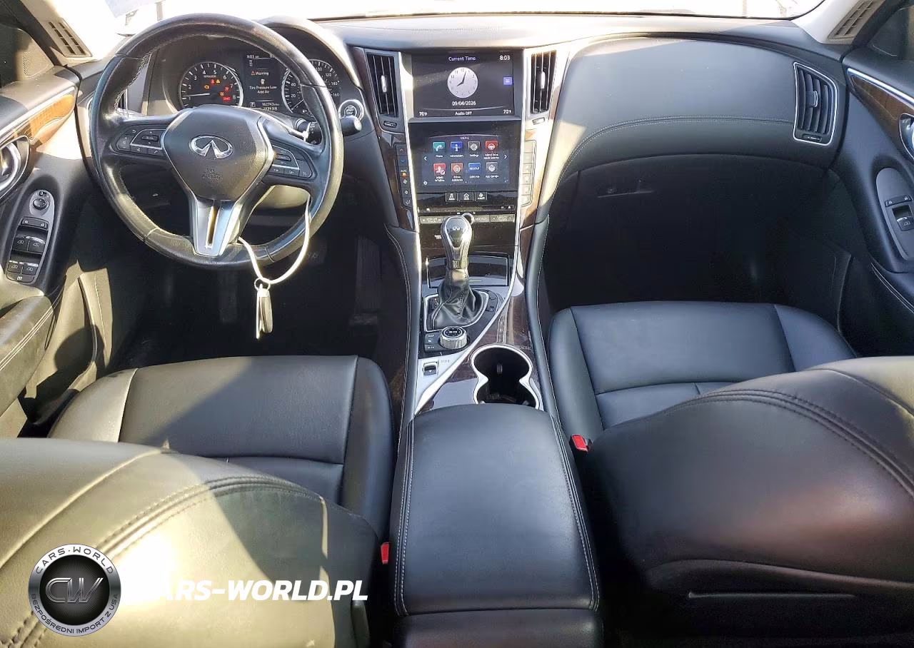 2019 Infiniti Q50 3.0T Luxe VIN:JN1EV7AP5KM515554 - 8
