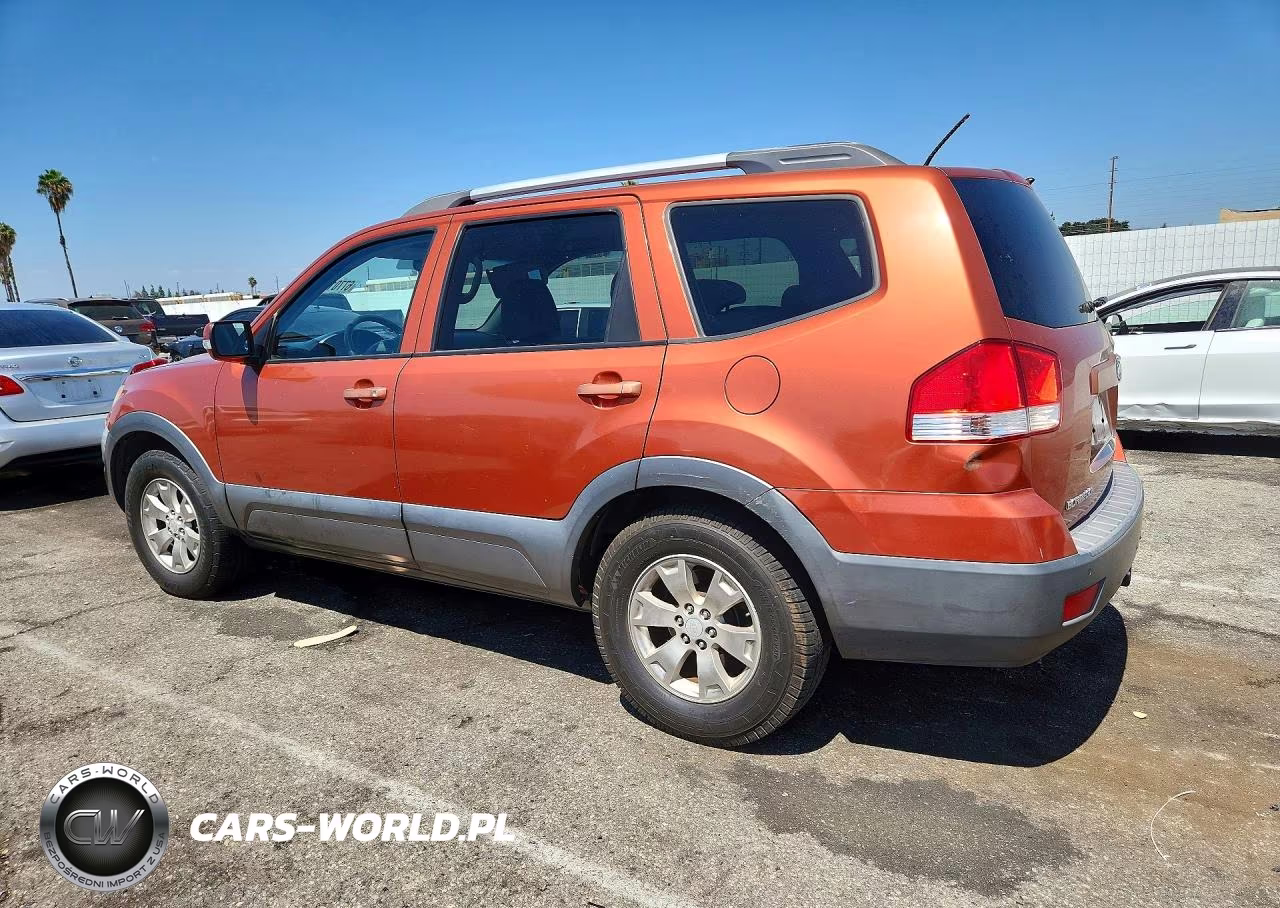 2009 Kia Borrego Lx VIN:KNDJJ741395027688 - 2