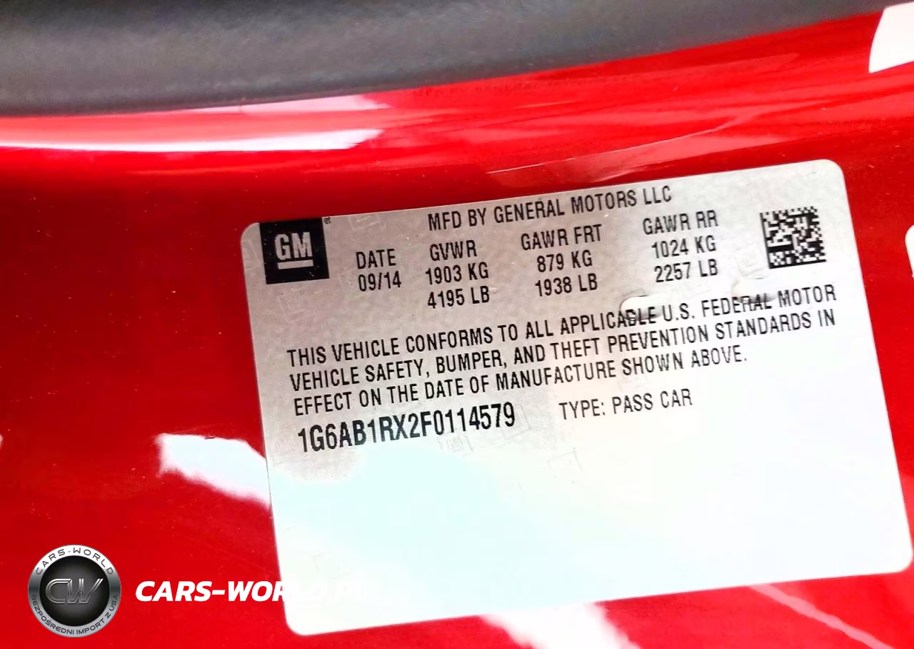 2015 Cadillac Ats Luxury VIN:1G6AB1RX2F0114579 - 13