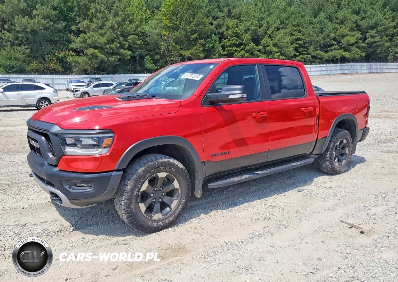 2019 Ram 1500 Rebel VIN:1C6SRFLT2KN563670 - 1