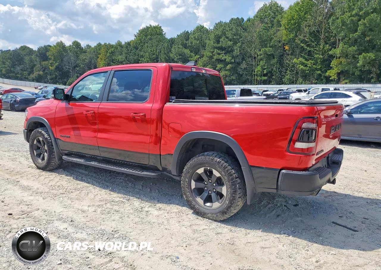 2019 Ram 1500 Rebel VIN:1C6SRFLT2KN563670 - 2