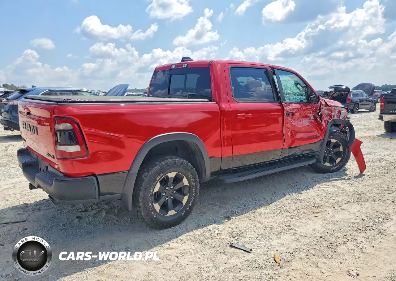 2019 Ram 1500 Rebel VIN:1C6SRFLT2KN563670 - 3