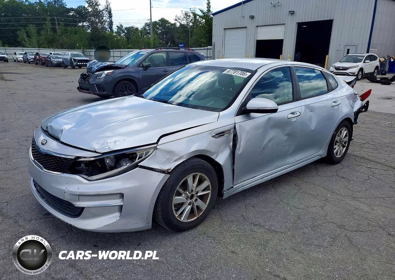 2018 Kia Optima Lx VIN:5XXGT4L32JG212045 - 1