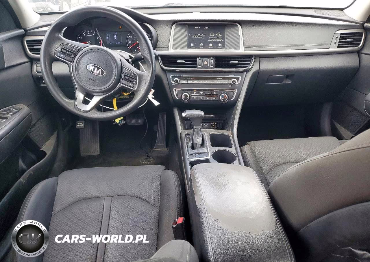 2018 Kia Optima Lx VIN:5XXGT4L32JG212045 - 8