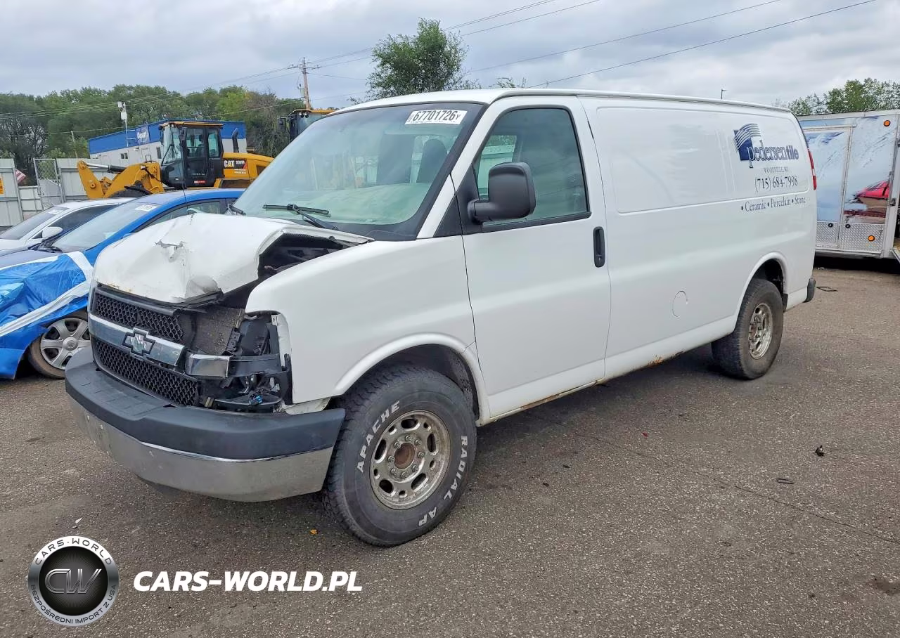 2016 Chevrolet Express 3500 Delivery Van VIN:1GCZGGFGXG1183668 - 1