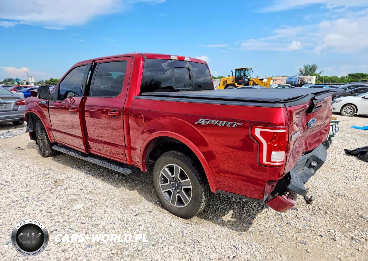 2017 Ford F150 Supercrew VIN:1FTEW1CF7HFB39559 - 2
