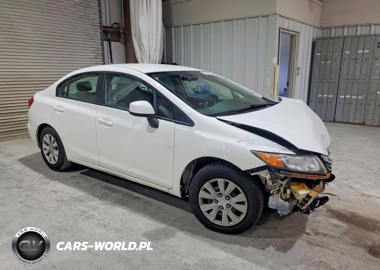 2012 Honda Civic Lx VIN:19XFB2F50CE384554 - 4
