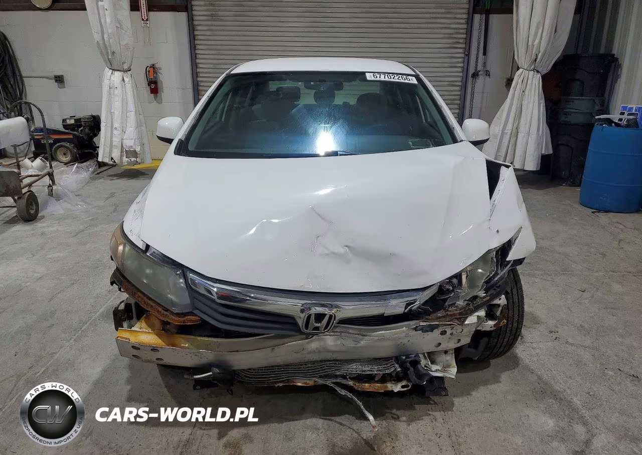 2012 Honda Civic Lx VIN:19XFB2F50CE384554 - 5