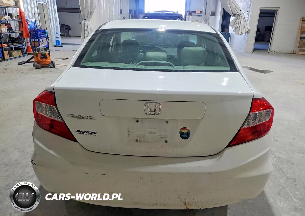 2012 Honda Civic Lx VIN:19XFB2F50CE384554 - 6
