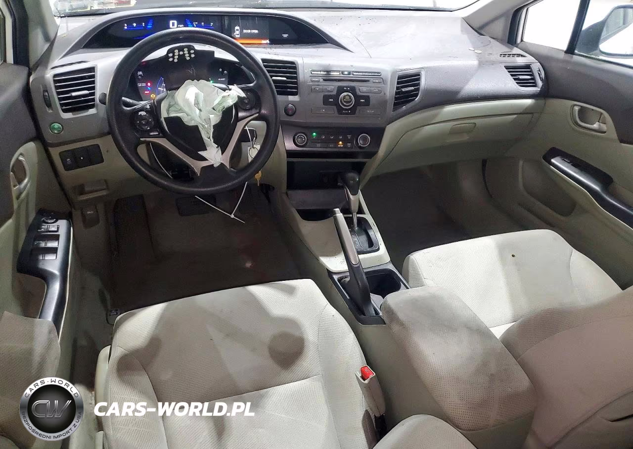 2012 Honda Civic Lx VIN:19XFB2F50CE384554 - 8