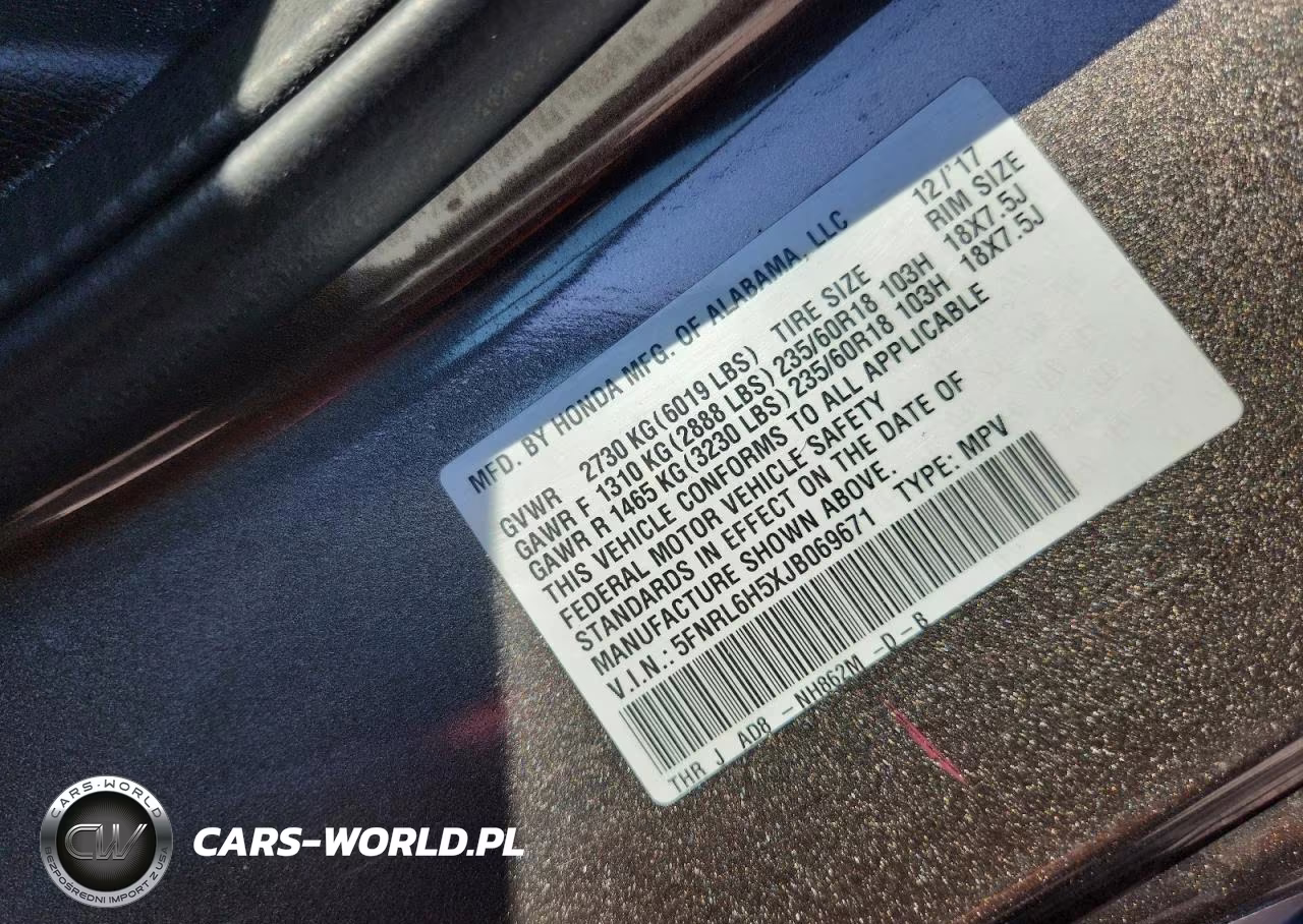 2018 Honda Odyssey Ex VIN:5FNRL6H5XJB069671 - 13