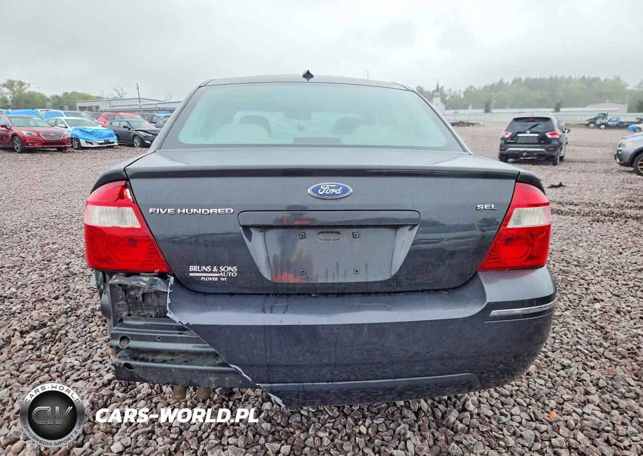 2007 Ford Five Hundred Sel VIN:1FAHP24187G128877 - 6