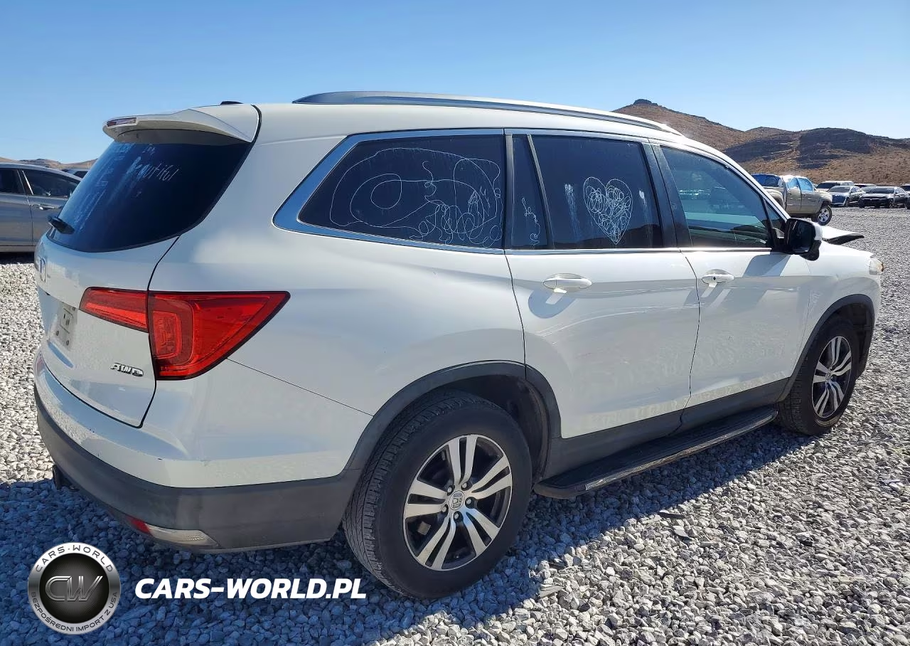 2016 Honda Pilot Exl VIN:5FNYF6H59GB054459 - 3
