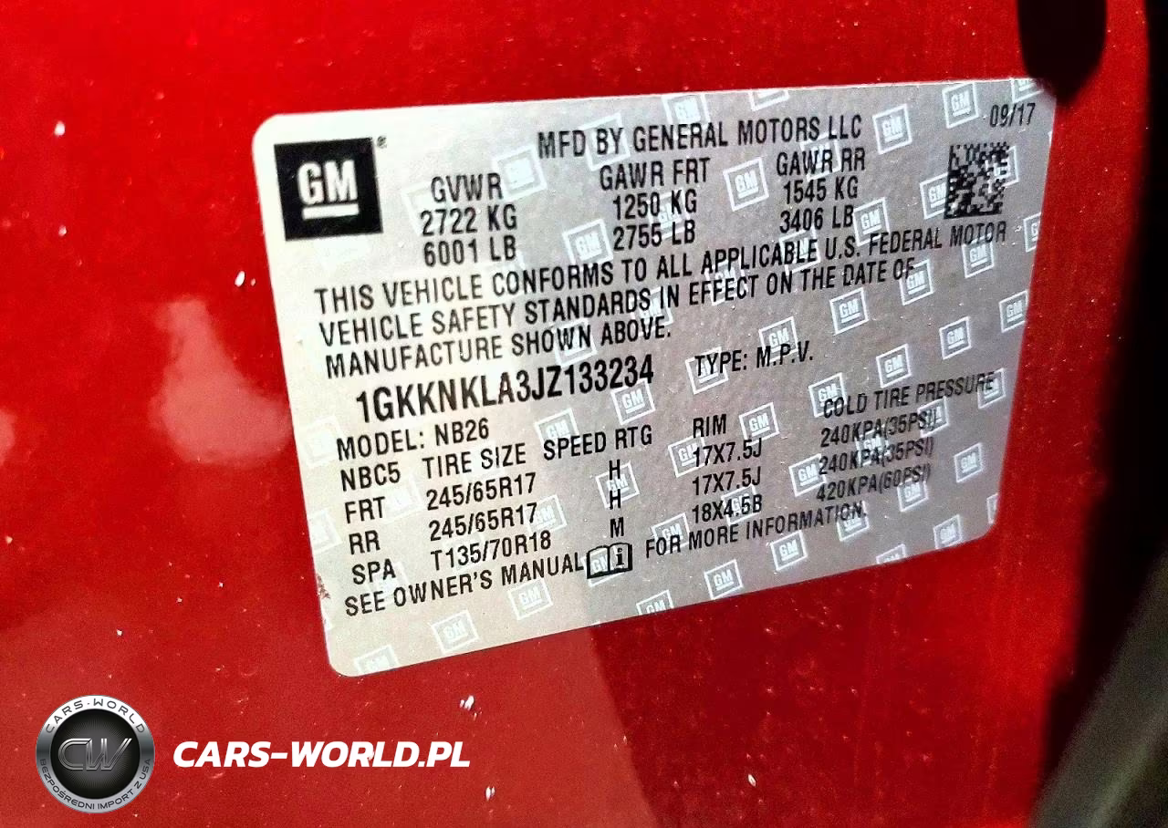 2018 GMC Acadia Sle VIN:1GKKNKLA3JZ133234 - 14