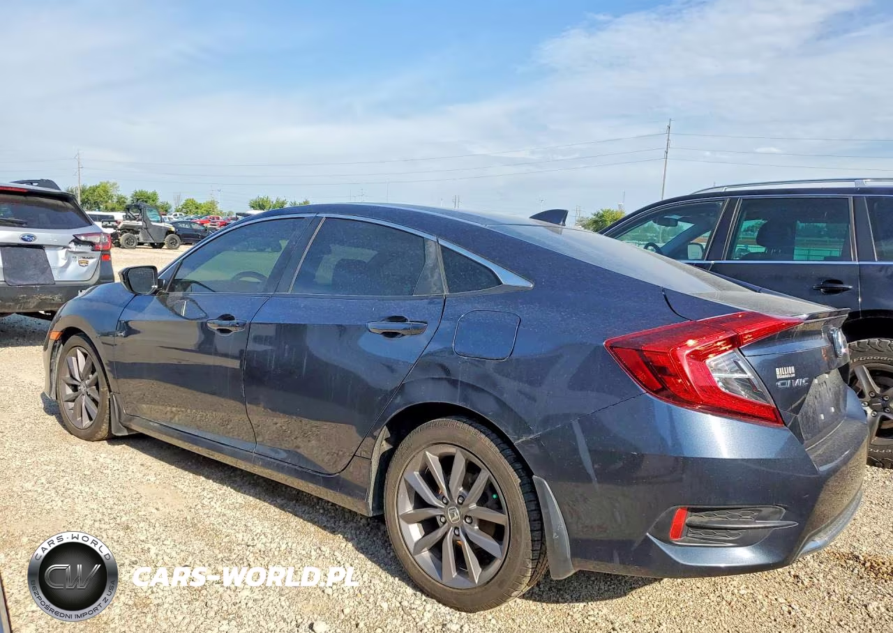 2020 Honda Civic Ex VIN:19XFC1F37LE009671 - 2