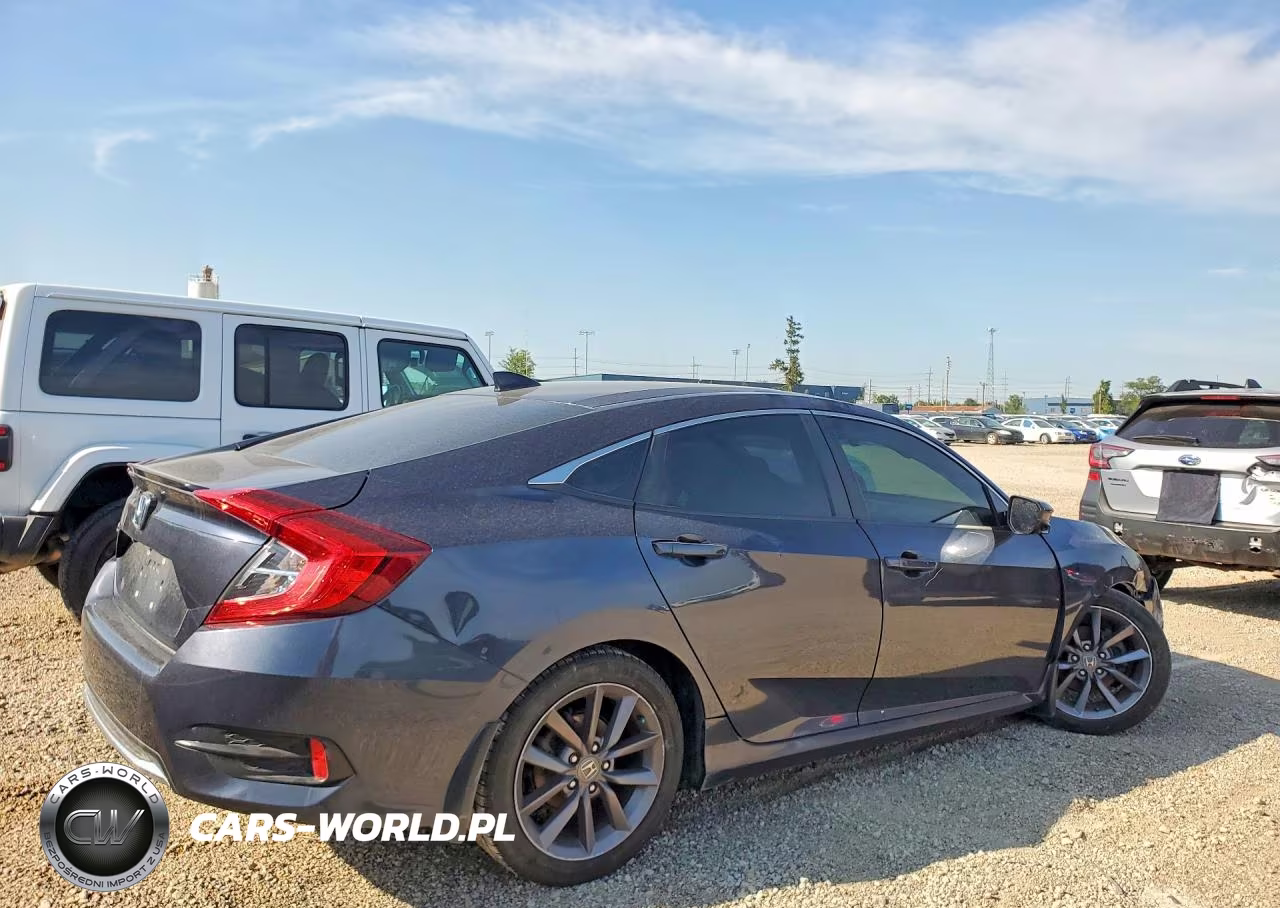 2020 Honda Civic Ex VIN:19XFC1F37LE009671 - 3
