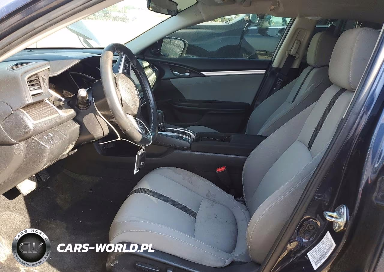 2020 Honda Civic Ex VIN:19XFC1F37LE009671 - 7